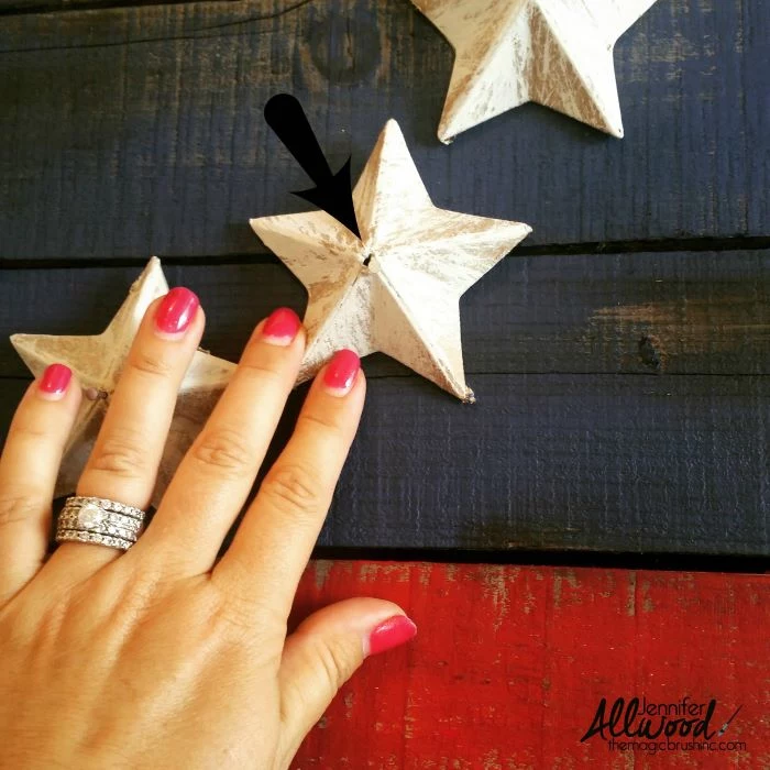 step by step diy tutorial 4th of july outdoor decorations wooden pallet american flag with stars