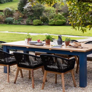 The Farmhouse Garden Table That’s Transforming Our Outdoor Lockdown Living Spaces