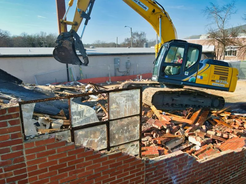 building being demolished remodeling expenses
