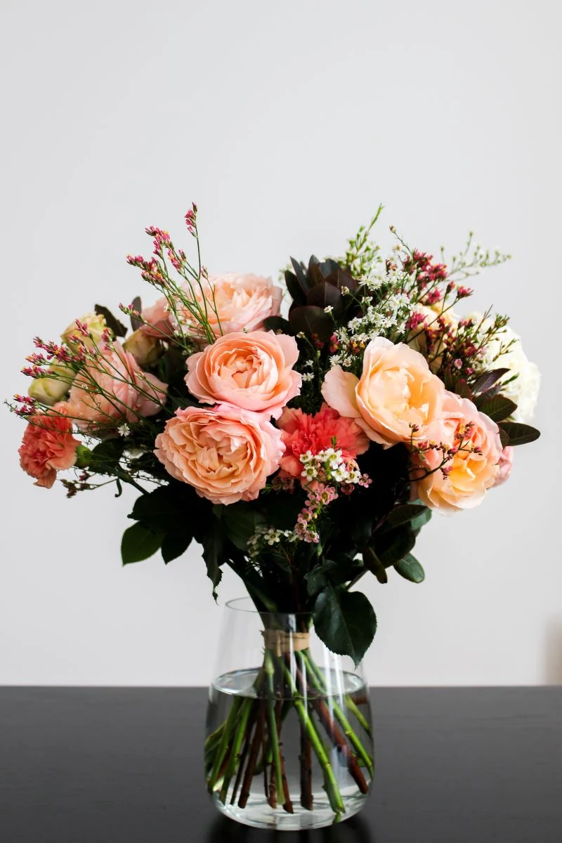 send flowers flower bouquet in vase different flowers