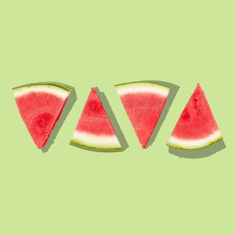 how to tell if a watermelon is ripe four pieces