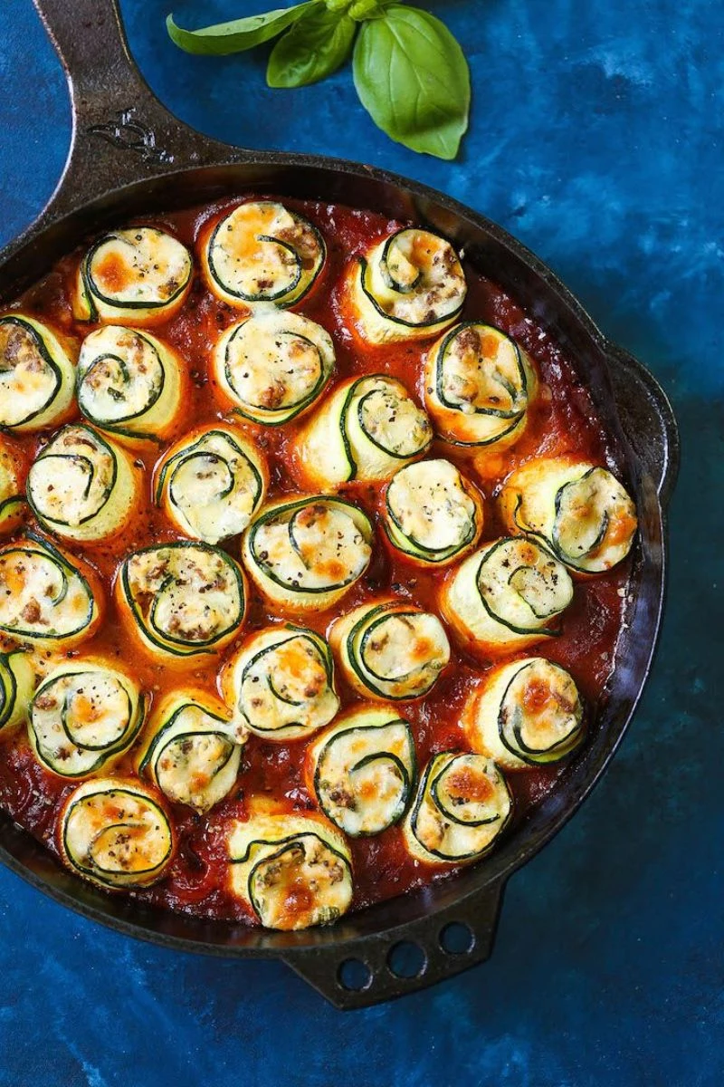 lasagna rollups zucchini and squash recipes