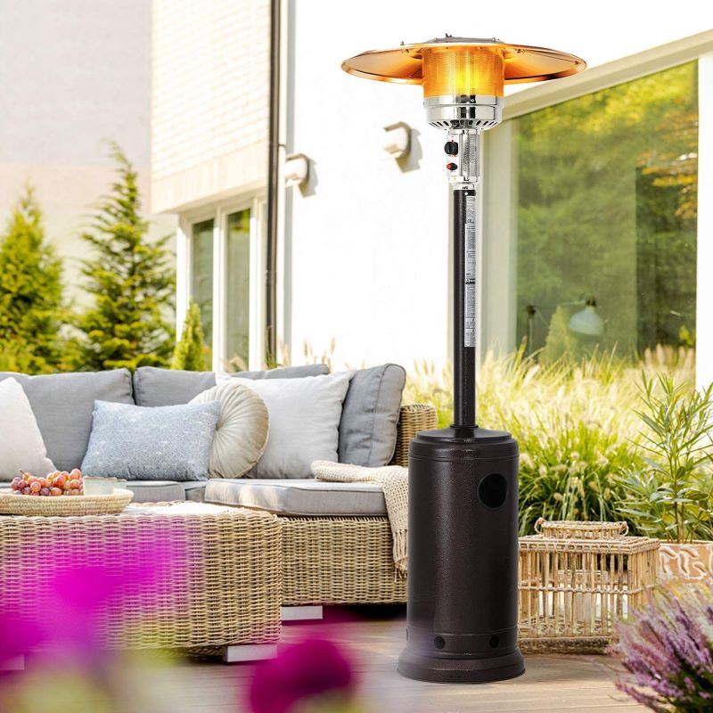 winter garden design ideas outdoor electric heater