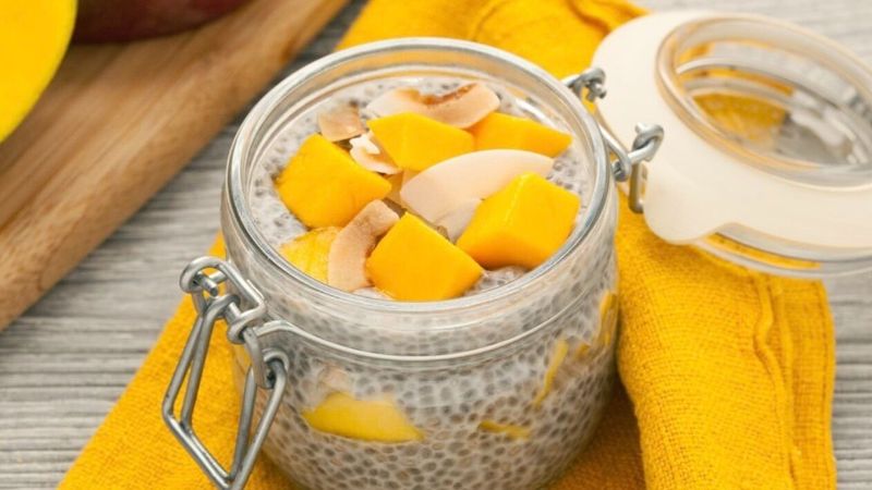 chia pudding easy snacks to make with fruits