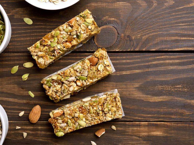 homemade granola bars easy snacks to make with nuts