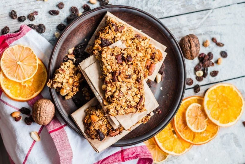 homemade granola bars recipe low calorie snacks
