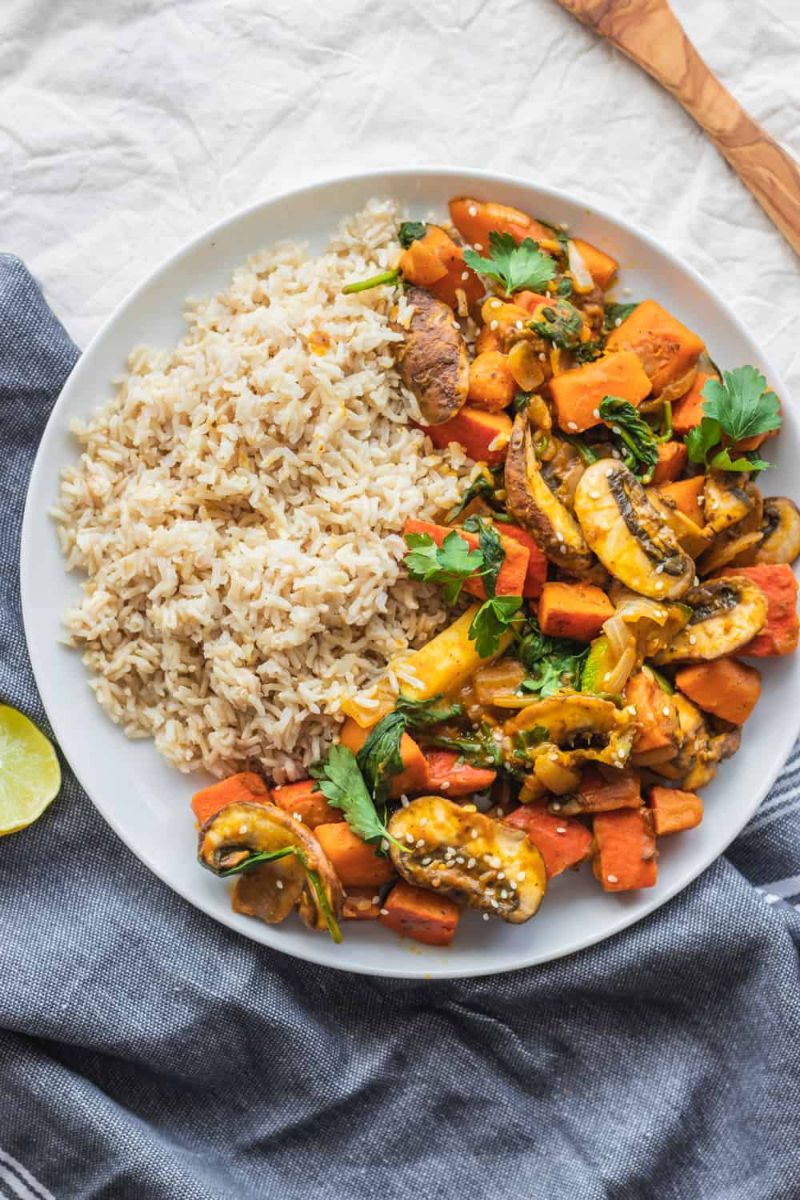 pumpkin stir fry pumpkin recipes with rice