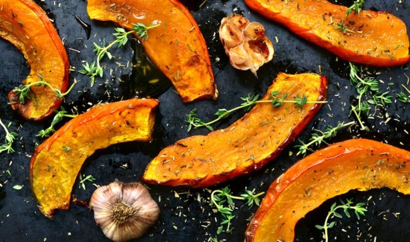 roasted pumpkin slices pumpkin baking recipes