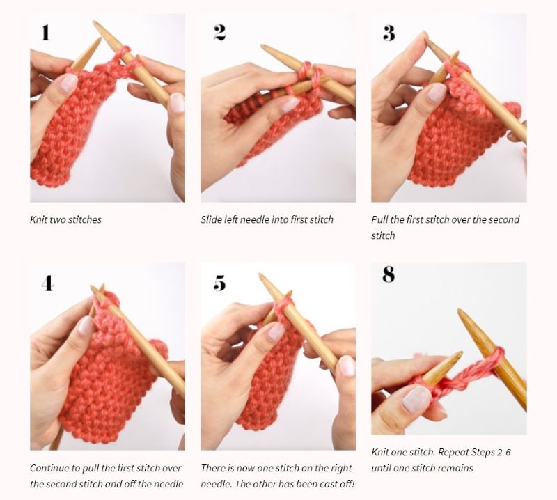 8 step by step tutorial free knitting patterns