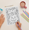 colorful pencils printable coloring pages drawing