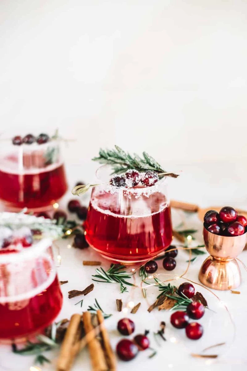 cranberry whiskey sour recipe for christmas