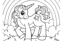 Unicorn coloring pages to keep your child entertained