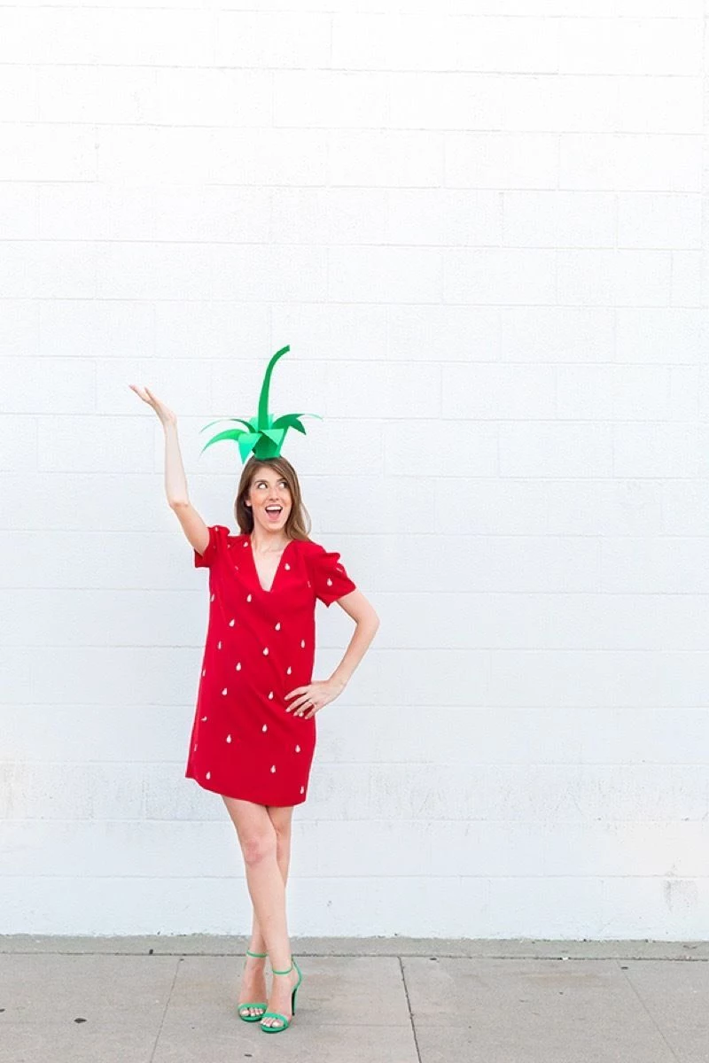 diy strawberry costume costumes for women