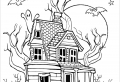 Get spooky with these Halloween coloring pages