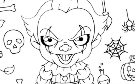 Get Spooky With These Halloween Coloring Pages