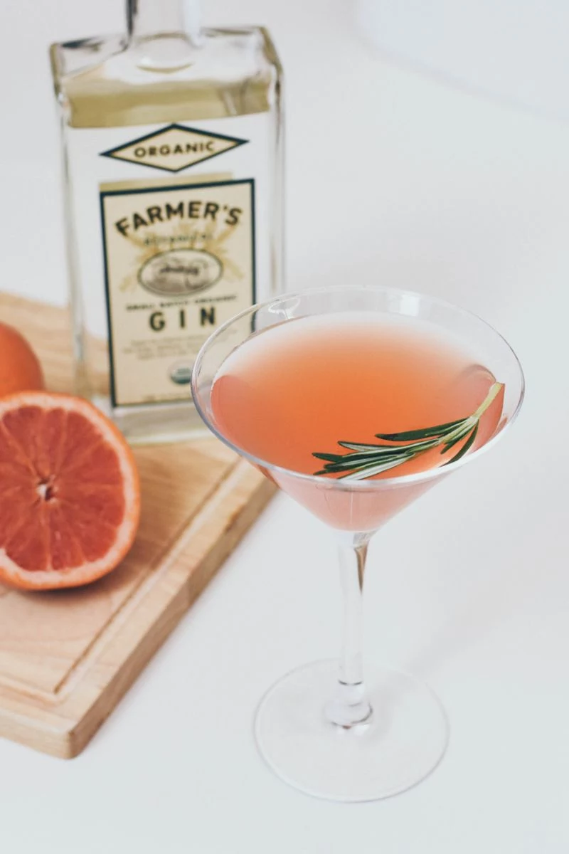 rosemay grapefruit martini classic gin cocktails