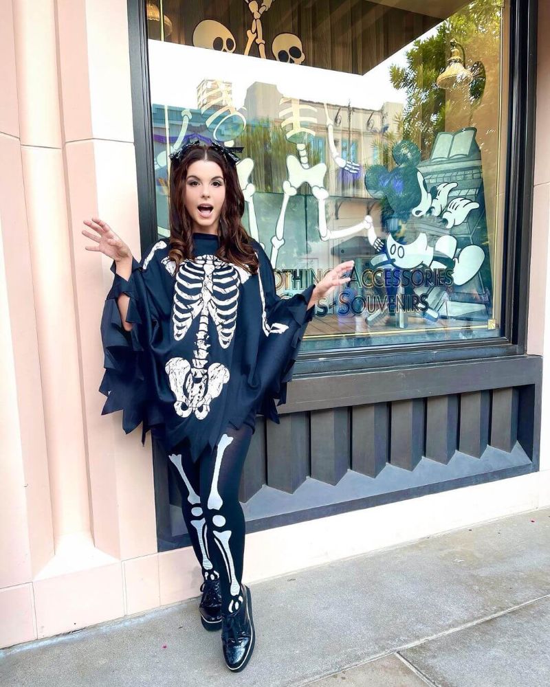 skull halloween costume ideas for women