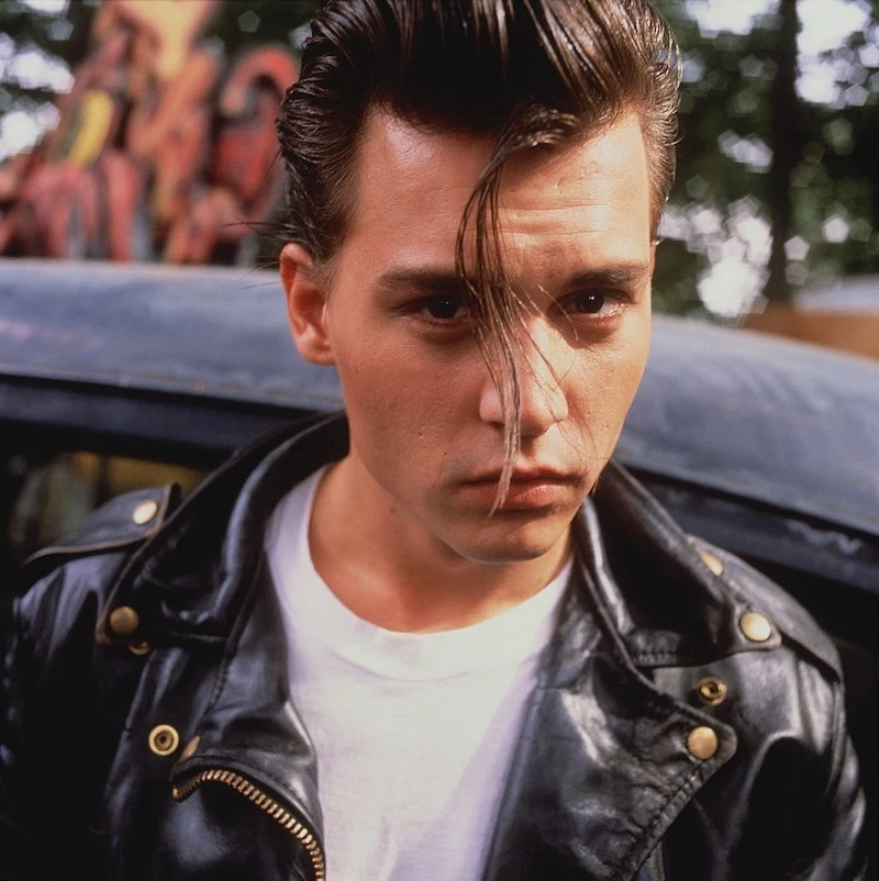 50s hairstyles men johnny depp in cry baby