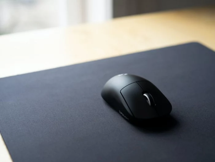 black how to wash a mousepad with black mouse