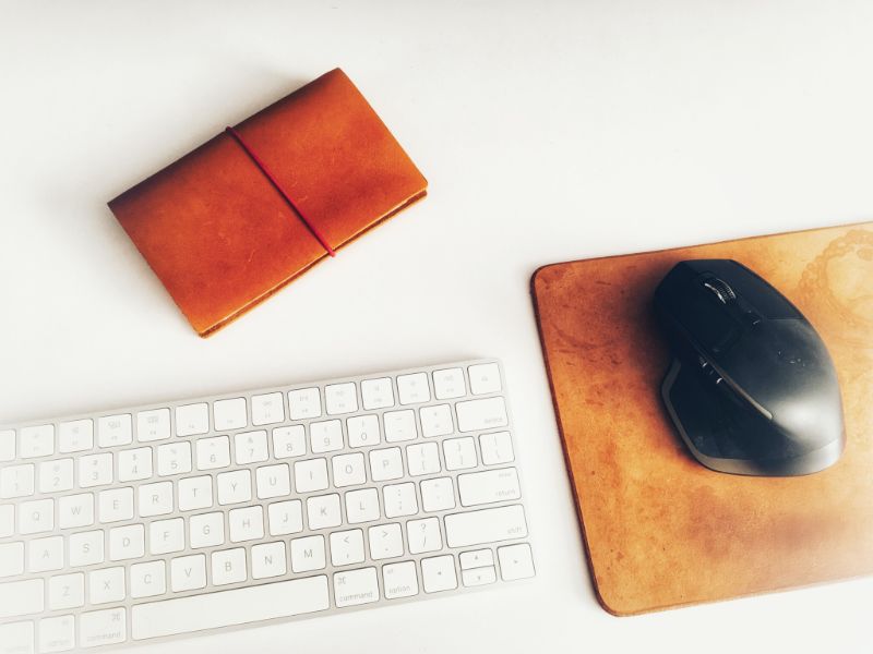 brown leather how to clean a mousepad