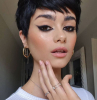 chubby face short black hairstyles for young women the pixie cut