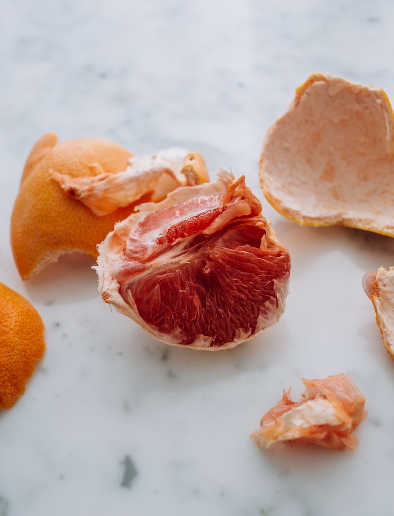 citrus peels from grapefruit for rice water recipe hack