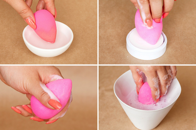 How to clean a beauty blender 4 fast and easy methods