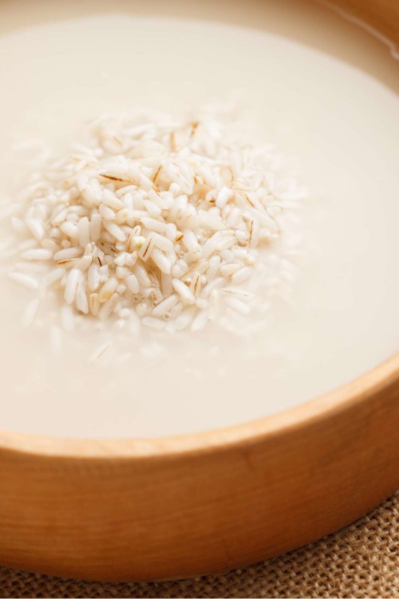 do you know how to wash rice for hair growth recipe