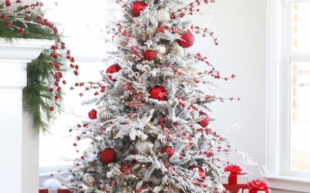 42+ Flocked Christmas Tree With White Lights 2021