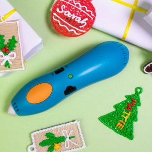 Creative ideas for DIY christmas decorations made with 3D pens
