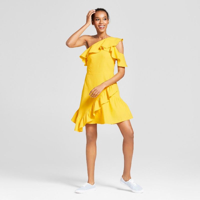 graduation dresses 2021 midi yellow dress