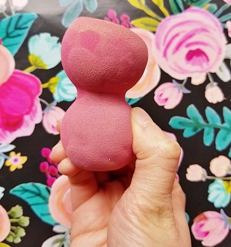 hack for dirty pink sponge fun shape