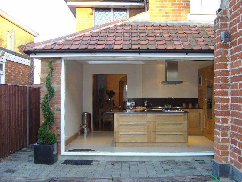 kitchen garage conversions with kitchen island