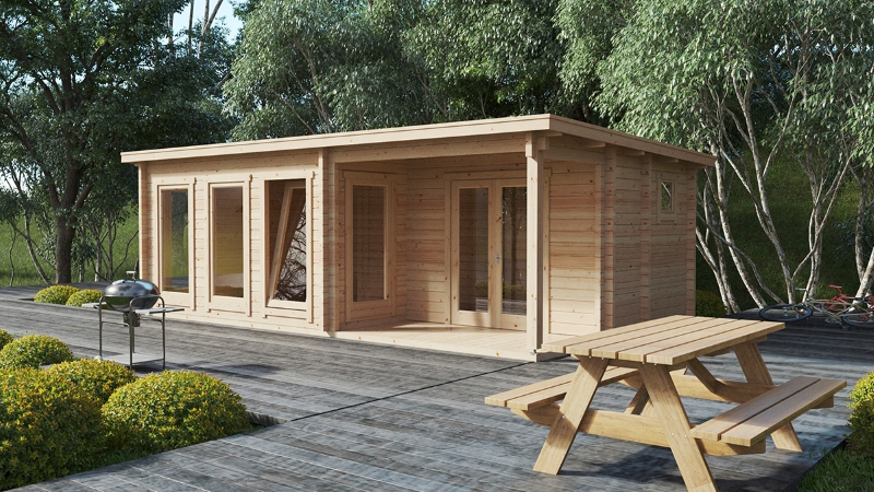 large garden room summer house