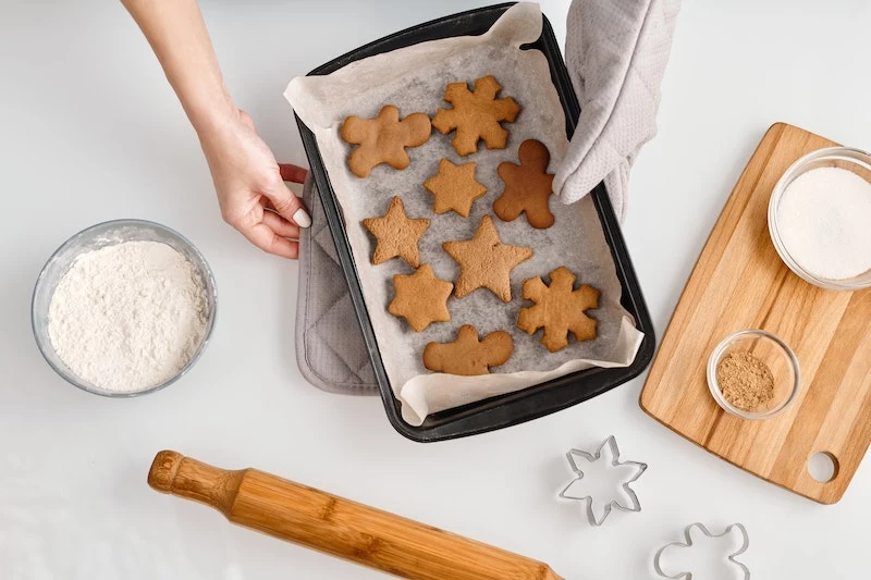 oat flour cookies to bake at home this christmas with your loved ones