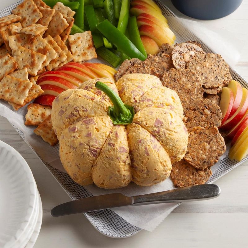 pumpkin cheese ball easy thanksgiving appetizers