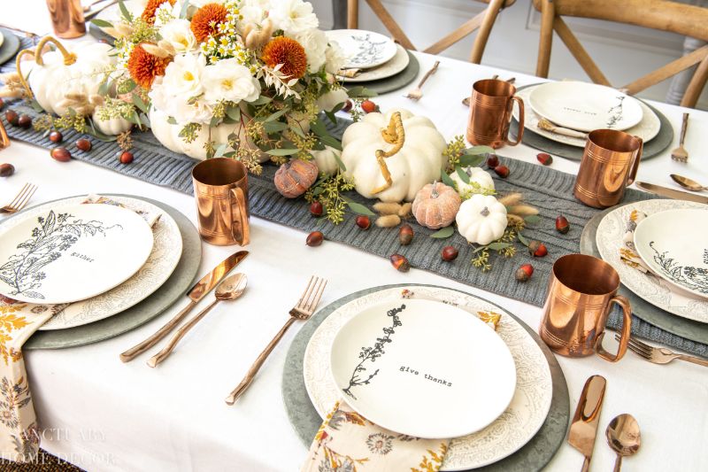 thanksgiving table decor thanksgiving dinner ideas