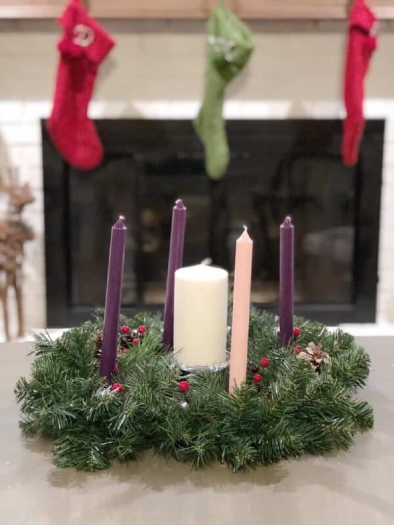 advent wreath ideas diy step by step tutorial