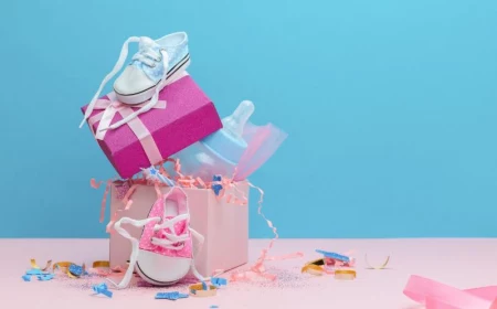 baby shower wrapping ideas for boy and girl