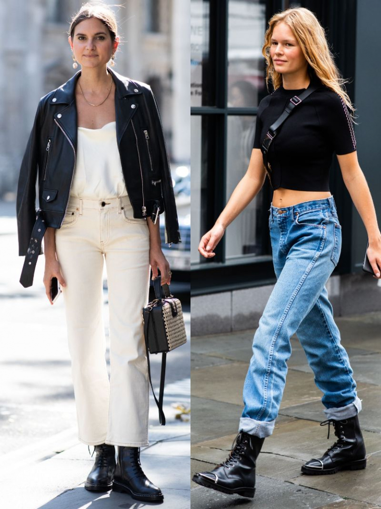 Trendy combat boots outfit ideas the biggest 2021/2022 trend