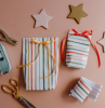 cute and unique gift bag ideas made from wrapping paper