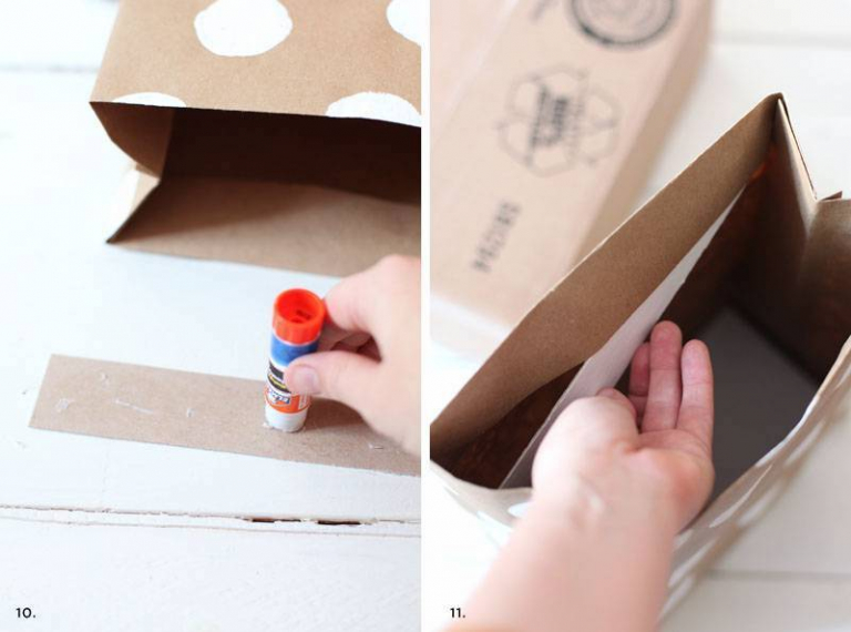 How to make a gift bag out of wrapping paper Easy DIYs