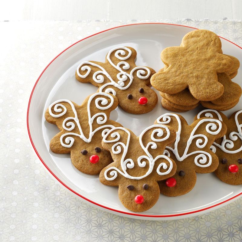 gingerbread cookie recipe deer shaped