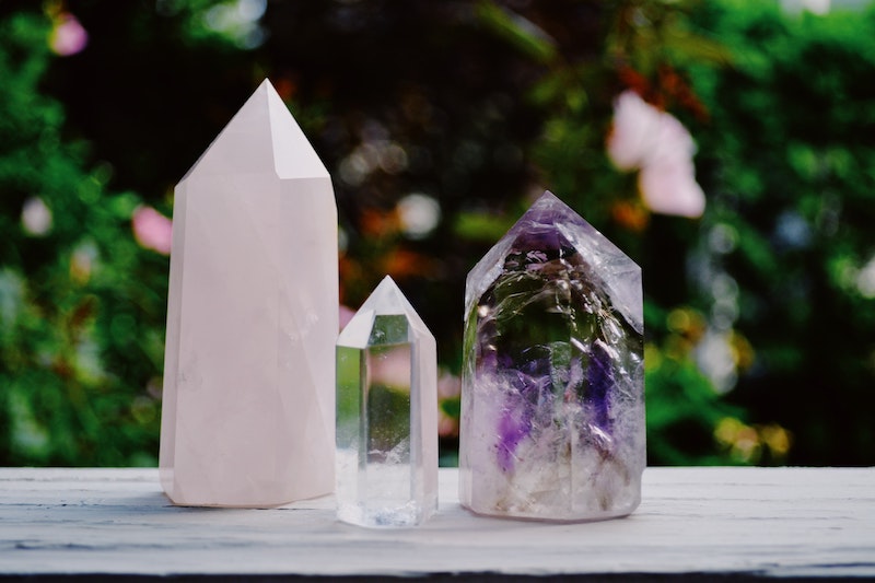 how to activate rose quartz and how to charge amethyst with an intention