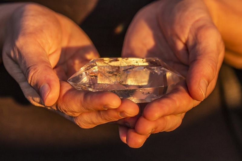 how to charge crystals with intentions so they can work for you and your goals