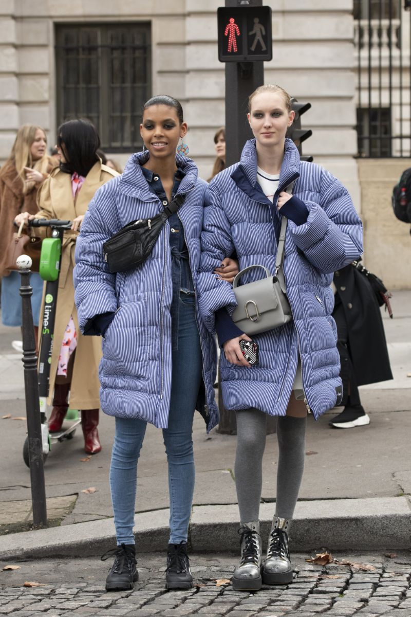 how to style combat boots oversized puffer coats