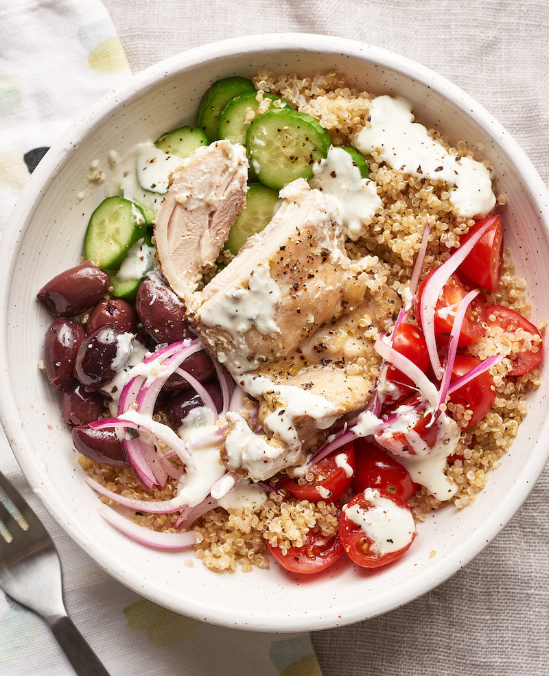 leftover fried chicken recipes for the family healthy greek bowl