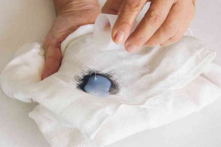 How to remove pen ink from clothes after drying