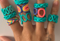 How to Make Funky Clay Rings: Easy TikTok DIY