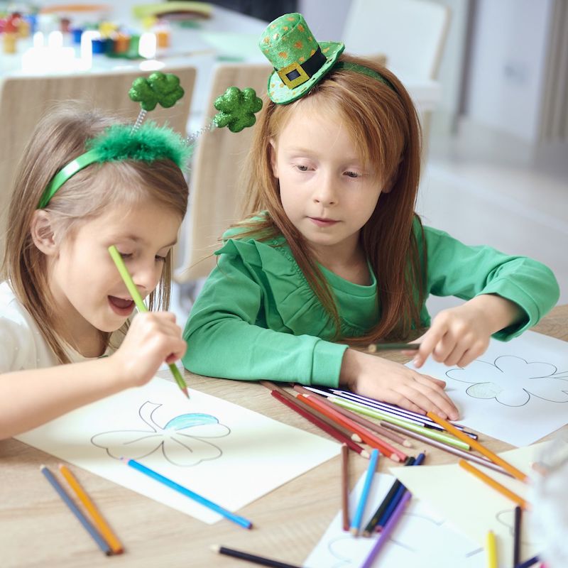 easy leprechaun drawings kids drawing st patriks day